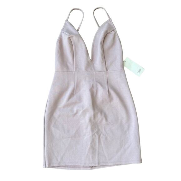 NWT Tobi Sadie Bodycon Mini Short Dress in Mauve Purple, Size XS - Picture 1 of 9